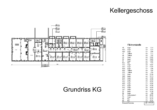 Grundriss Keller - Lagerfläche in Bernau